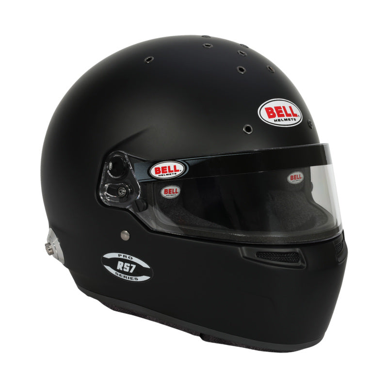 Bell Helmet Rs7 Matte Black (Hans) 61+(7 5/8 +) Fia8859-2024/Sa2025