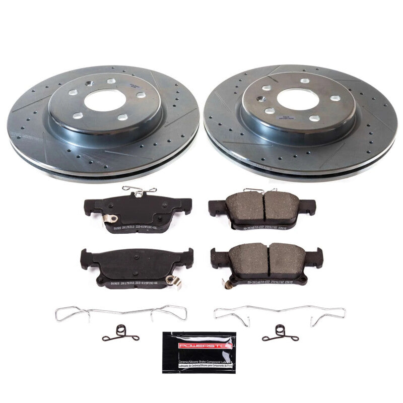 Power Stop 19-20 Buick Envision Rear Z23 Evolution Brake Kit