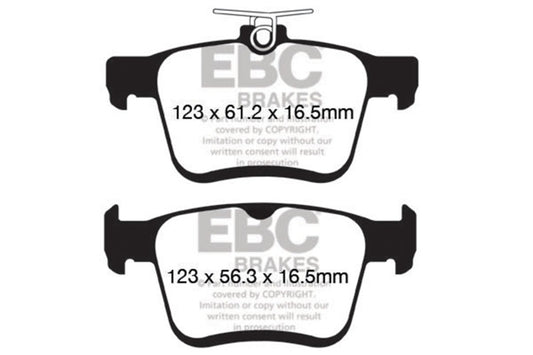 EBC S20 Brake Pad and Rotor Kit