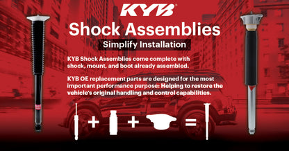 KYB 13-16 / 2020 Ford Fusion Excel-G Rear Gas Shock Assembly