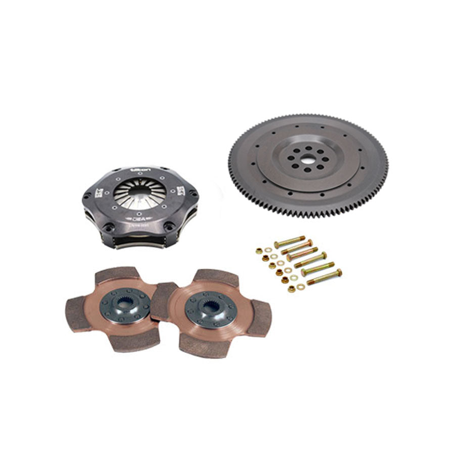 Tilton Racing - Honda B16/B18 Cerametallic 480 LB-FT Clutch-Flywheel Assembly