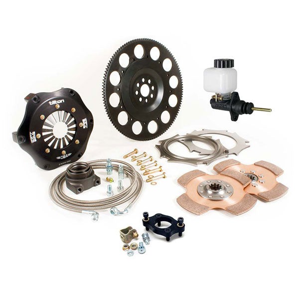 Tilton Racing - Honda K20/24 Cerametallic 480 LB-FT Clutch-Flywheel Assembly Kit