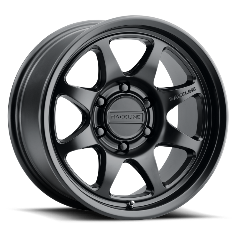 Raceline 962B Maverick 17x8.5in / 6x139.7 BP / 0mm Offset / 106.1mm Bore - Satin Black