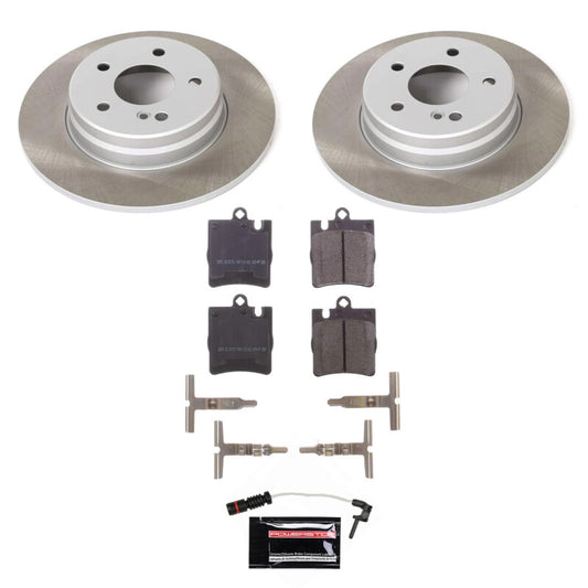 Power Stop 00-03 Mercedes-Benz CLK430 Rear Semi-Coated Rotor Kit