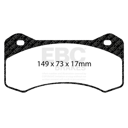 EBC Brakes Yellowstuff Performance Brake Pads