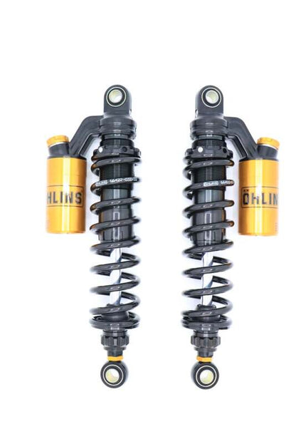 Ohlins 91-17 Harley-Davidson Dyna FXD STX 36 Blackline Shock Absorber w/ Gold Accents