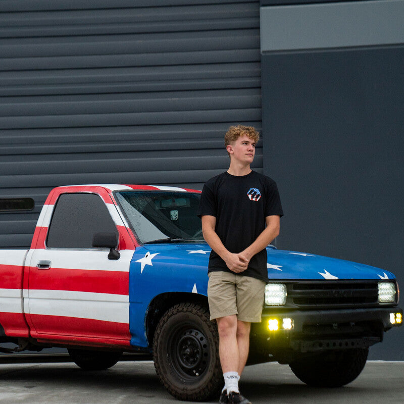 Baja Designs Freedom Mens T-Shirt Universal - Medium Black