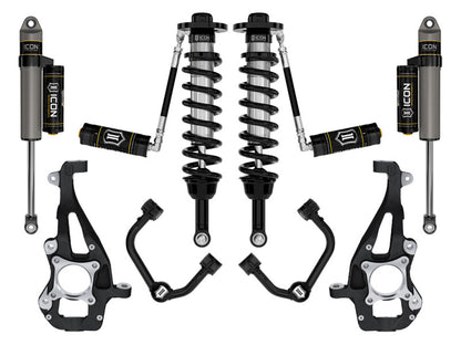 ICON 21-24 Ford F150 4WD 3.5-4.5in Stage 3 Suspension Sys Tubular Uca