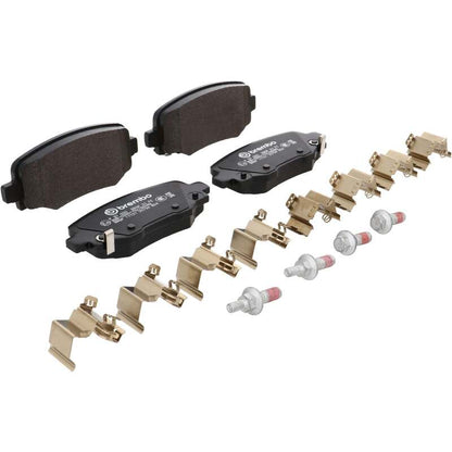 Brembo OE 15-17 Chrysler 200/14-23 Jeep Cherokee/2016 Grand Cherokee PRIME Low-Met Brake Pad - Rear