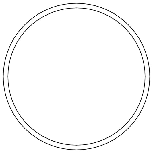Cometic Holley 4500 Dominator .060in Fiber Air Cleaner Mounting Gasket - 7.3125in Diameter