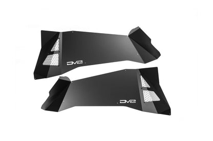 DV8 Offroad  07-18 Jeep Wrangler JK Rear Inner Fender - Satin Black
