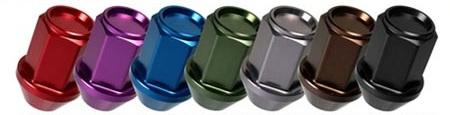 Project Kics 12X1.50 Black Leggdura Racing Lug Nuts - 16 PCS
