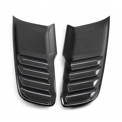 Anderson Composites 2021 Dodge RAM TRX Carbon Fiber Hood Vents - Type OE