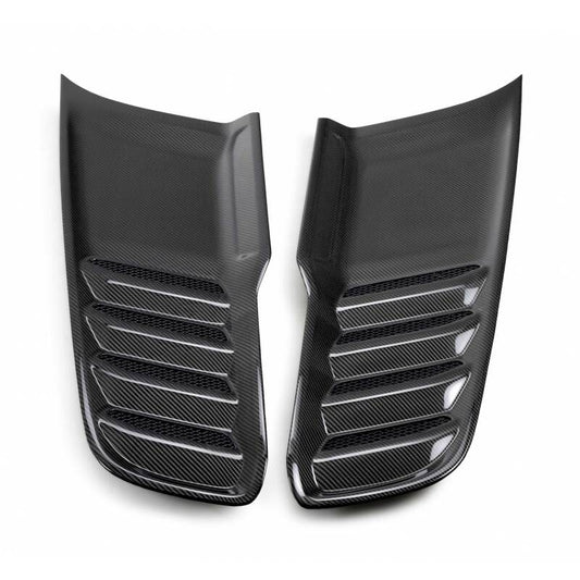 Anderson Composites 2021 Dodge RAM TRX Carbon Fiber Hood Vents - Type OE