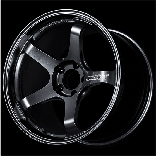 Advan GT Beyond 18X9.5 +25 5x112 Racing White Wheel