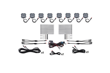 Diode Dynamics RGBW Rock Light Installer Kit (8-pack)
