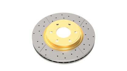 DBA 94-04 Mustang Cobra/Bullitt/Mach 1 Front Drilled & Slotted Street Series Rotor