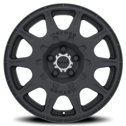 Method MR502 RALLY 16x7 +30mm Offset 5x112 66.7mm CB Matte Black Wheel