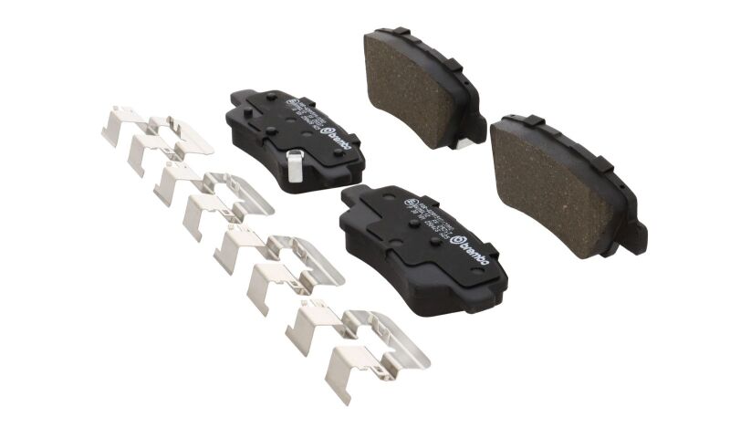 Brembo OE 21-23 Hyundai Kona/19-24 Kona Electric/19-21 Veloster Low-Met Brake Pad - Rear