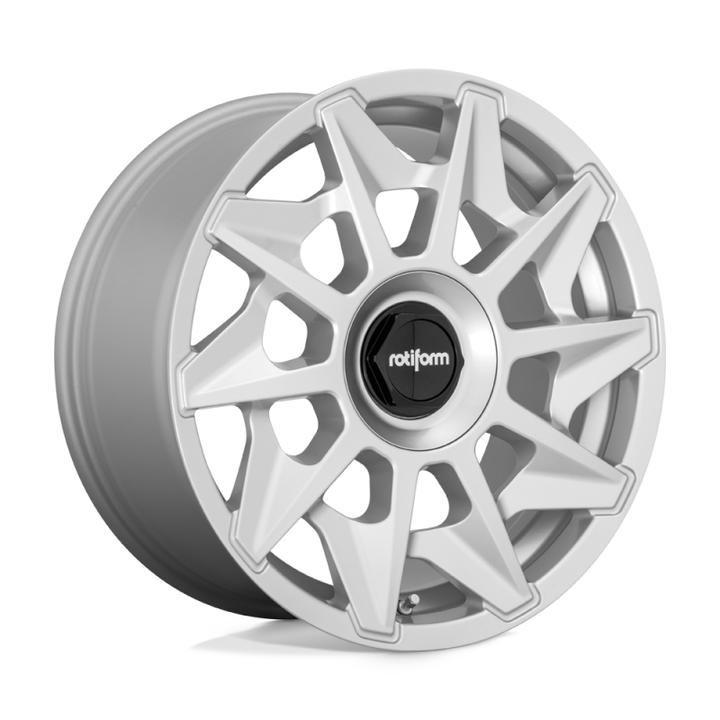 Rotiform R124 CVT Wheel 19x8.5 5x112/5x120 35 Offset - Gloss Silver