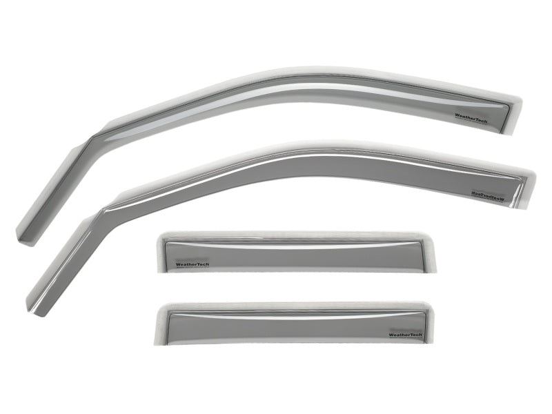 WeatherTech 08-14 Mitsubishi Lancer Front and Rear Side Window Deflectors - Dark Smoke