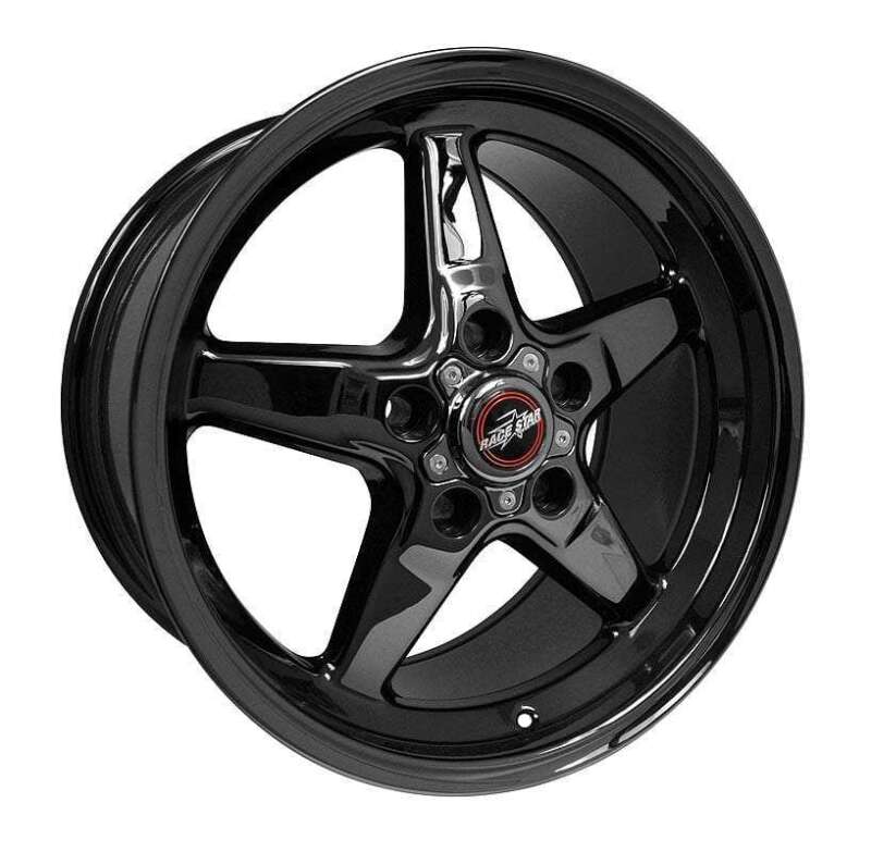 Race Star 92 Drag Star 17x10.5 5x135bc 6.13bs Direct Drill Gloss Black Wheel