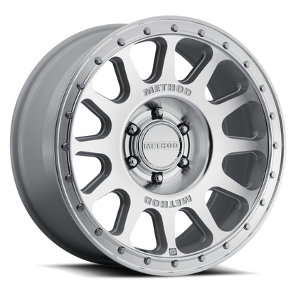 Method MR709 HD Bead Grip 20x 9in / ET12 / 6x5.5 BP / 106.25mm Bore - Machined Wheel