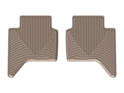 WeatherTech 19-25 Ford Ranger 2nd Row Rear All-Weather Floor Mats - Black