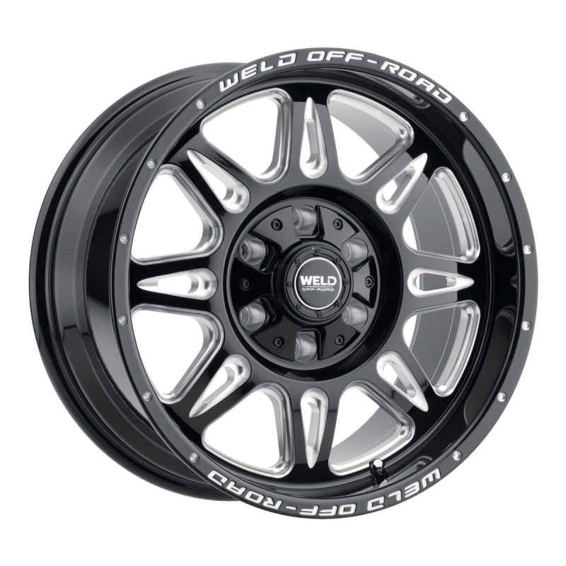 Weld Cheyenne W132 Series 22x9 / 6x135 BP / 5.00 BS - Gloss BLK MIL