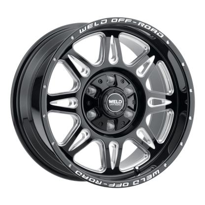 Weld Cheyenne W132 Series 22x9 / 6x135 BP / 5.00 BS - Gloss BLK MIL