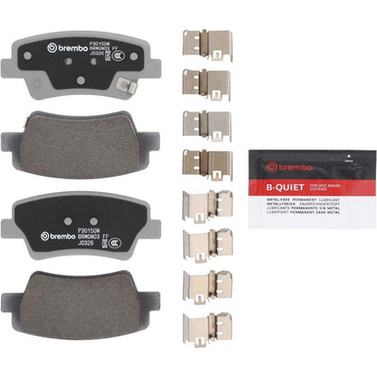 Brembo OE 21-24 Hyundai Elantra PRIME Ceramic Brake Pad - Rear