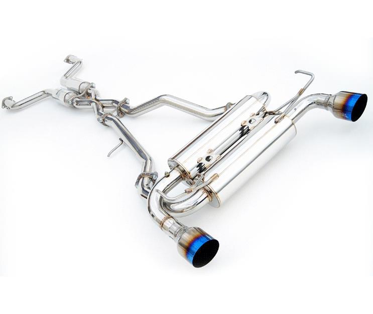 Invidia 09+ 370Z Gemini Rolled Stainless Steel Tip Cat-back Exhaust