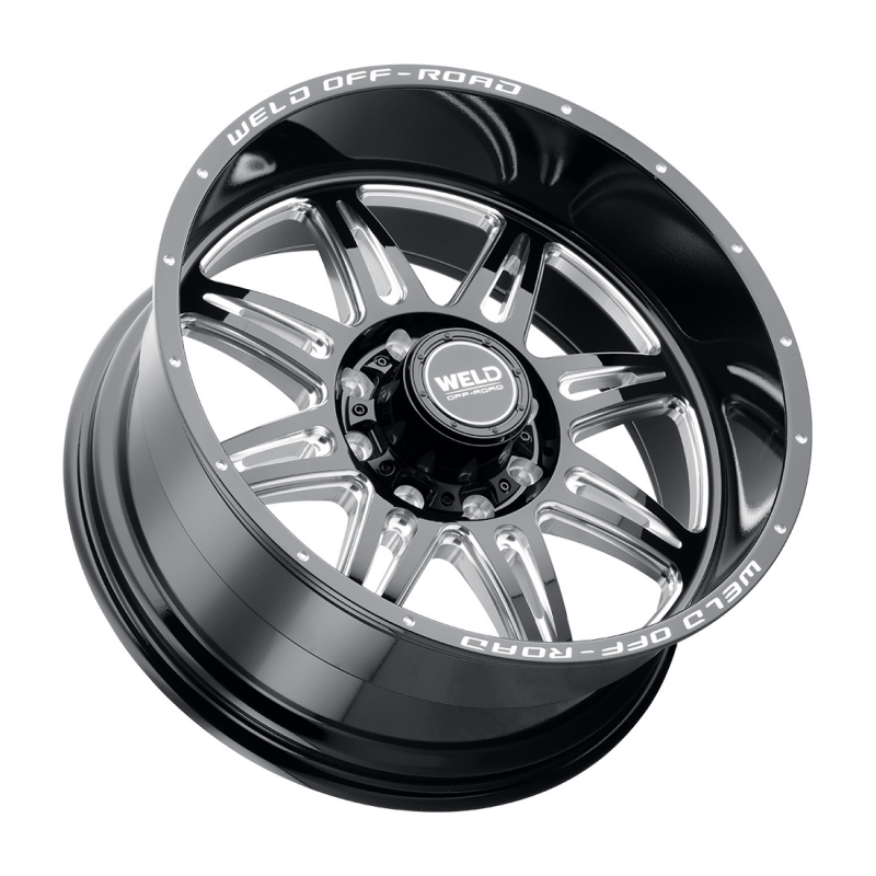 Weld Cheyenne W132 Series 20x9 / 8x180 BP / 5.00 BS - Gloss BLK MIL