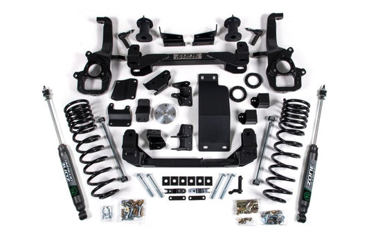Zone Offroad 2025 Ram 1500 4WD 6in Front 5in Rear Susp. Lift System - Std Bore - Nitro Rear Shocks