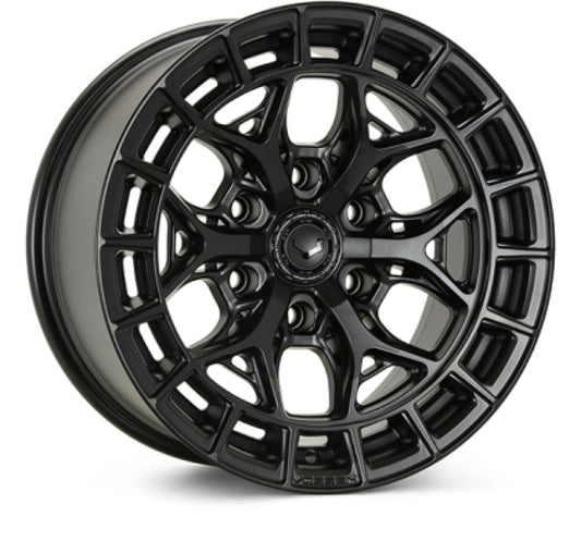 Vossen HFX-1 24x10 - 6x135 - ET25 - Deep Face - 87.1 - Satin Black Wheel