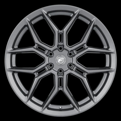 Forgestar X12 22x10 / 6x139.7 BP / ET30 / 6.68in BS Satin Anthracite Wheel