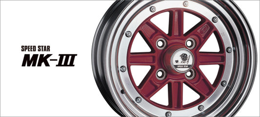 SSR MK-III 15x8 4x114.3 +00 Offset Gun Metallic Wheel *SPECIAL ORDER-NO RETURNS OR CANCELLATIONS*