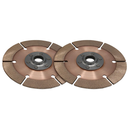 DISC PACK, METAL, 7.25", 2 PL, 7/8X10