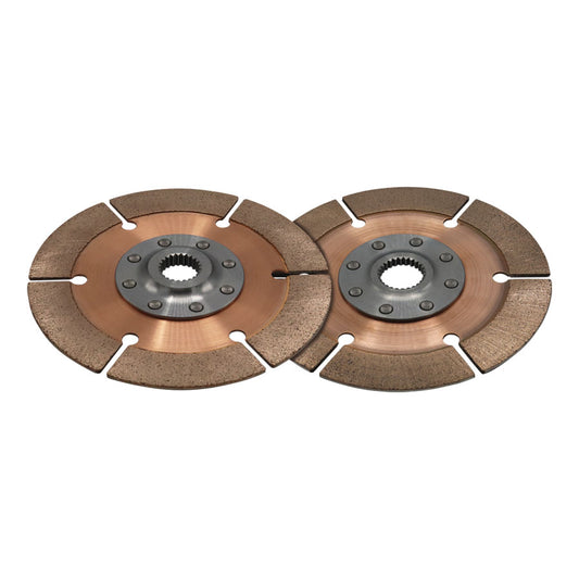 DISC PACK, METAL, 7.25", 8 RVT, 2 PL, 1-5/32X26