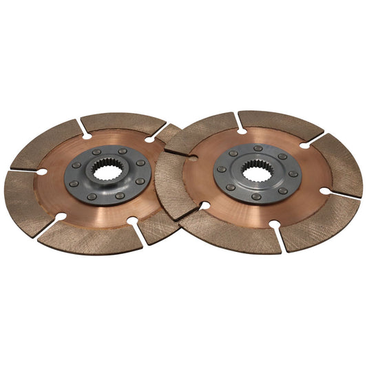 DISC PACK, METAL, 7.25", 8 RVT, 2 PL, 1-5/32X26