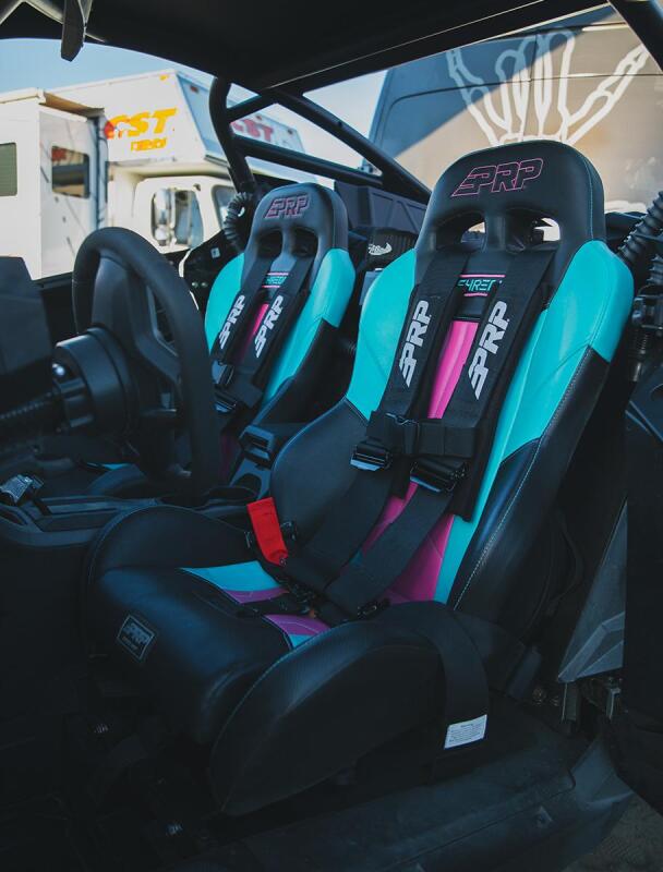 PRP Honda Talon XCR Suspension Seats Kit (Pair) - Black & Gray
