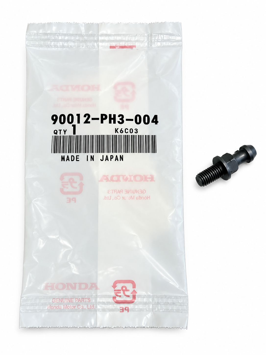 Honda - Genuine Honda OEM B-Series Timing Belt Adjuster Tensioner Spring Bolt | 90012-PH3-004
