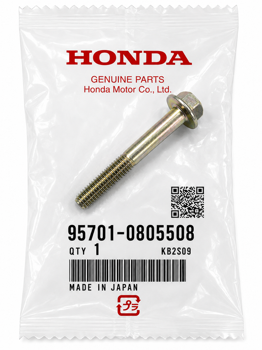 Honda - Mount Bracket Lower Flange Bolt (8x55) | 95701-08055-08