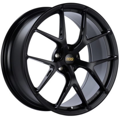 BBS FI-R 20x9 5x112 ET35 PFS Black Satin Wheel -82mm PFS/Clip Req