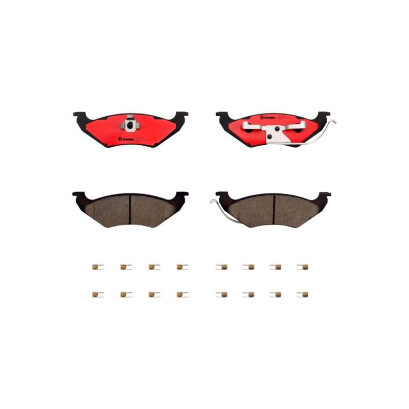 Brembo 92-95 Ford Crown Victoria/ 91-95 Lincoln Town Car/92-95 Grand Marquis Rear NAO Brake Pad