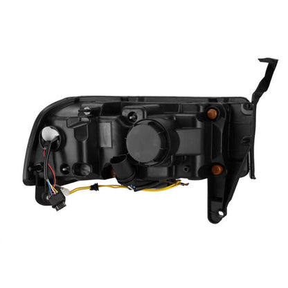 AlphaRex 94-01 Dodge Ram 1500 NOVA LED Headlights Chrome w/ Activ. Light Seq. Signal and SB DRL