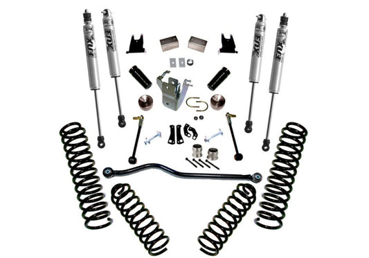 Superlift 07-18 Jeep Wrangler JK Unlimited 4in Lift Kit w/ Fox Shocks