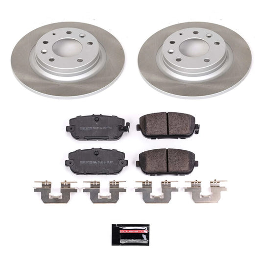 Power Stop 06-15 Mazda MX-5 Miata Rear Semi-Coated Rotor Kit