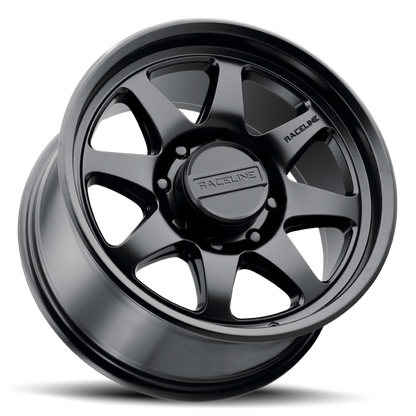 Raceline 962B Maverick 18x9in / 8x180 BP / 18mm Offset / 130.81mm Bore - Satin Black