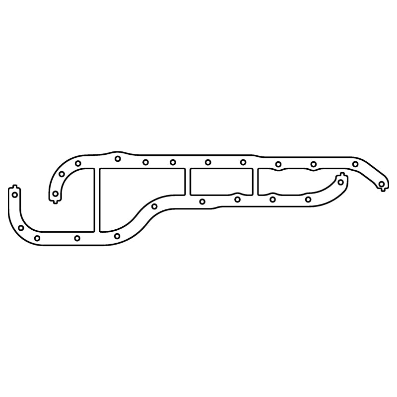 Cometic Ford EAO Cosworth YB .060in AFM Oil Pan Gasket - Pan Rails Only